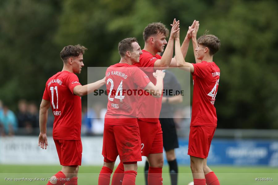 Fabian Jordan, Sportgelände, Karlburg, 23.09.2023, sport, action, BFV, Fussball, Saison 2023/2024, 12. Spieltag, Landesliga Nordwest, TUS, TSV, TuS Aschaffenburg-Leider, TSV Karlburg - Bild-ID: 2380816