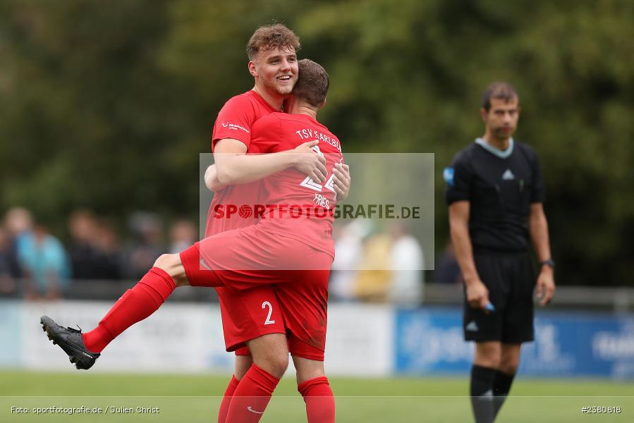Fabian Jordan, Sportgelände, Karlburg, 23.09.2023, sport, action, BFV, Fussball, Saison 2023/2024, 12. Spieltag, Landesliga Nordwest, TUS, TSV, TuS Aschaffenburg-Leider, TSV Karlburg - Bild-ID: 2380818