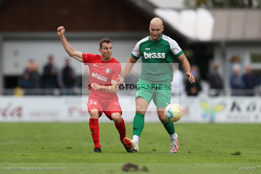 Marvin Sauerwein, Sportgelände, Karlburg, 23.09.2023, sport, action, BFV, Fussball, Saison 2023/2024, 12. Spieltag, Landesliga Nordwest, TUS, TSV, TuS Aschaffenburg-Leider, TSV Karlburg - Bild-ID: 2380825