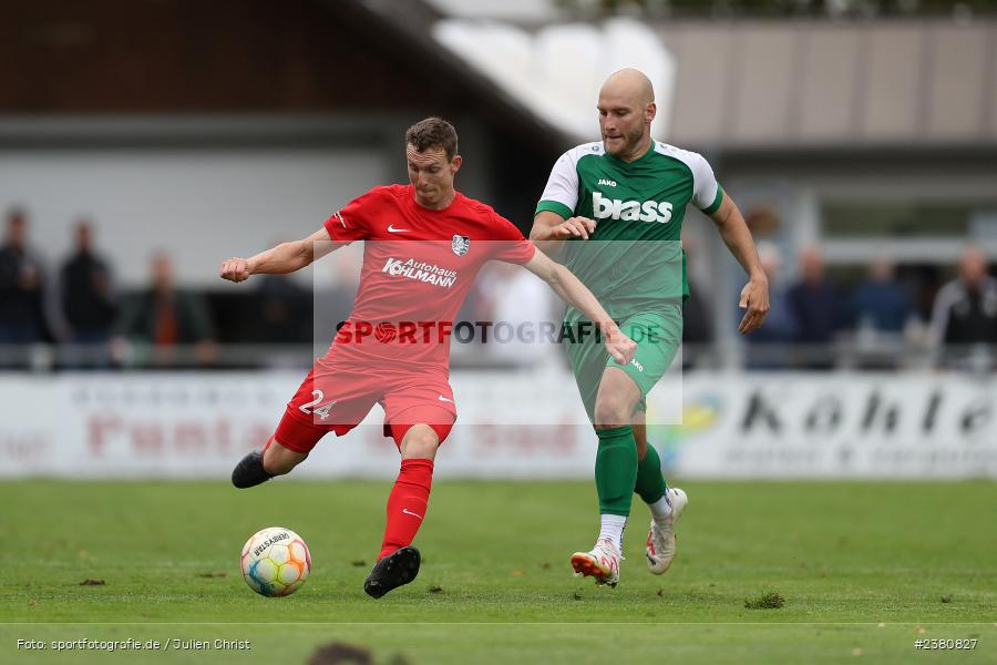 Marvin Sauerwein, Sportgelände, Karlburg, 23.09.2023, sport, action, BFV, Fussball, Saison 2023/2024, 12. Spieltag, Landesliga Nordwest, TUS, TSV, TuS Aschaffenburg-Leider, TSV Karlburg - Bild-ID: 2380827
