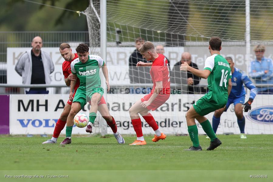 Aykut Oekeer, Sportgelände, Karlburg, 23.09.2023, sport, action, BFV, Fussball, Saison 2023/2024, 12. Spieltag, Landesliga Nordwest, TUS, TSV, TuS Aschaffenburg-Leider, TSV Karlburg - Bild-ID: 2380828