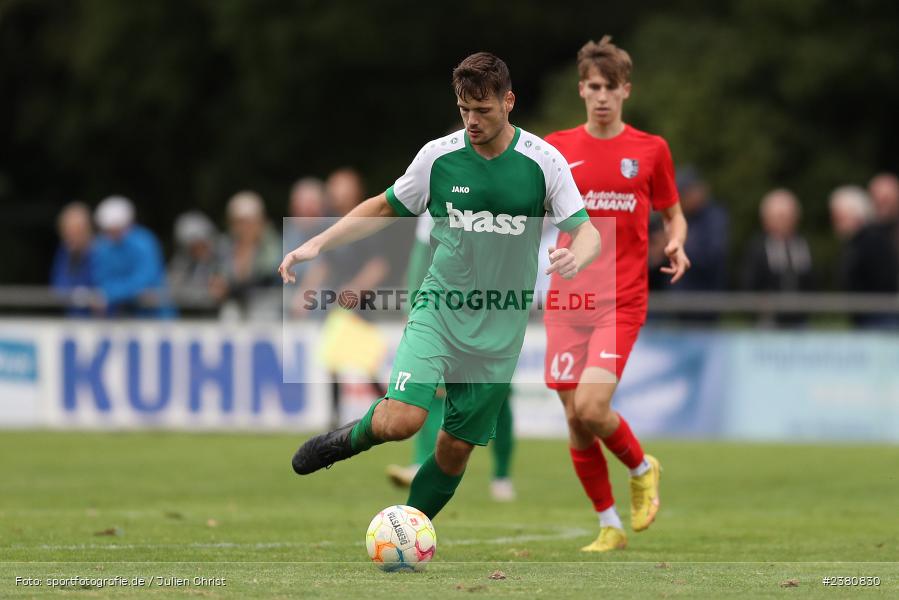 Philipp Eckstein, Sportgelände, Karlburg, 23.09.2023, sport, action, BFV, Fussball, Saison 2023/2024, 12. Spieltag, Landesliga Nordwest, TUS, TSV, TuS Aschaffenburg-Leider, TSV Karlburg - Bild-ID: 2380830