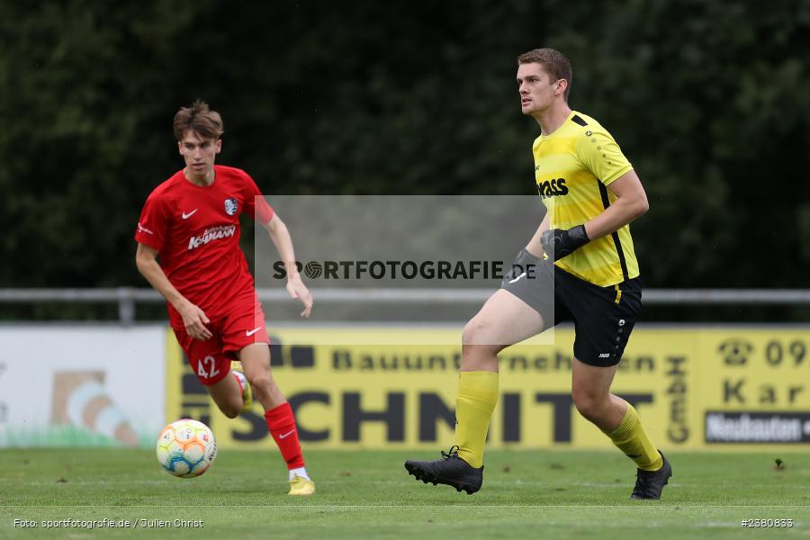 Sebastian Torka, Sportgelände, Karlburg, 23.09.2023, sport, action, BFV, Fussball, Saison 2023/2024, 12. Spieltag, Landesliga Nordwest, TUS, TSV, TuS Aschaffenburg-Leider, TSV Karlburg - Bild-ID: 2380833