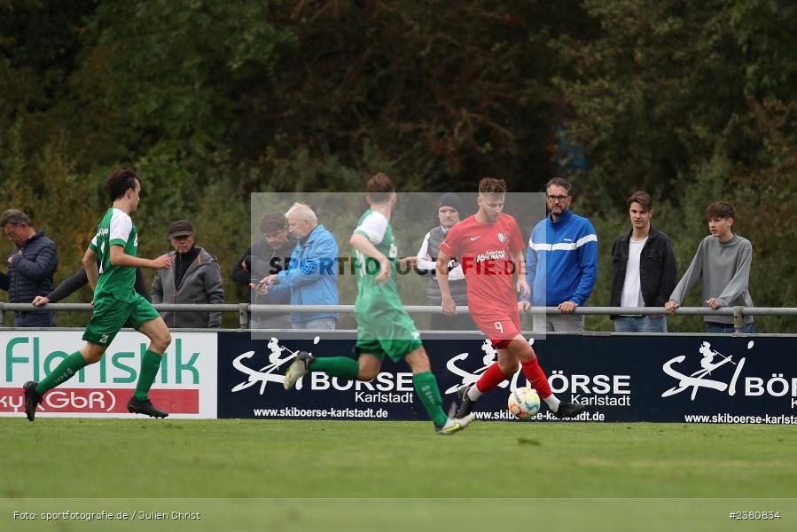 Maximilian Franz, Sportgelände, Karlburg, 23.09.2023, sport, action, BFV, Fussball, Saison 2023/2024, 12. Spieltag, Landesliga Nordwest, TUS, TSV, TuS Aschaffenburg-Leider, TSV Karlburg - Bild-ID: 2380834