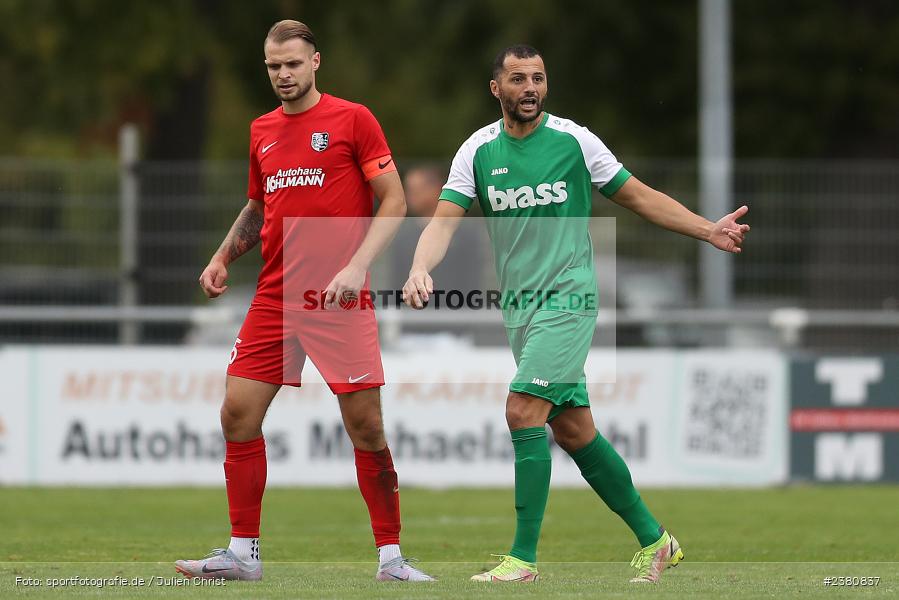 Mehmet Yalcin, Sportgelände, Karlburg, 23.09.2023, sport, action, BFV, Fussball, Saison 2023/2024, 12. Spieltag, Landesliga Nordwest, TUS, TSV, TuS Aschaffenburg-Leider, TSV Karlburg - Bild-ID: 2380837