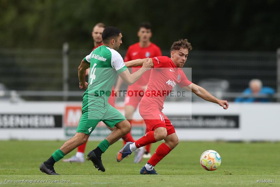Jari Heuchert, Sportgelände, Karlburg, 23.09.2023, sport, action, BFV, Fussball, Saison 2023/2024, 12. Spieltag, Landesliga Nordwest, TUS, TSV, TuS Aschaffenburg-Leider, TSV Karlburg - Bild-ID: 2380841