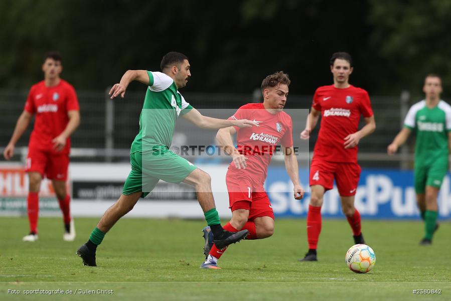 Jari Heuchert, Sportgelände, Karlburg, 23.09.2023, sport, action, BFV, Fussball, Saison 2023/2024, 12. Spieltag, Landesliga Nordwest, TUS, TSV, TuS Aschaffenburg-Leider, TSV Karlburg - Bild-ID: 2380842
