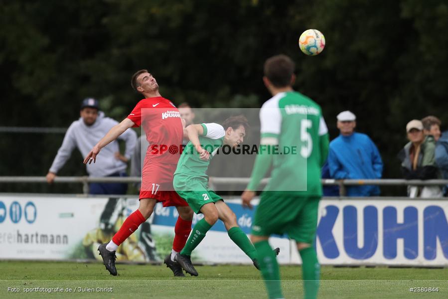Kai Schlagmüller, Sportgelände, Karlburg, 23.09.2023, sport, action, BFV, Fussball, Saison 2023/2024, 12. Spieltag, Landesliga Nordwest, TUS, TSV, TuS Aschaffenburg-Leider, TSV Karlburg - Bild-ID: 2380844