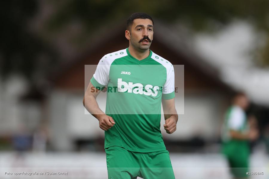Volkan Pancar, Sportgelände, Karlburg, 23.09.2023, sport, action, BFV, Fussball, Saison 2023/2024, 12. Spieltag, Landesliga Nordwest, TUS, TSV, TuS Aschaffenburg-Leider, TSV Karlburg - Bild-ID: 2380845