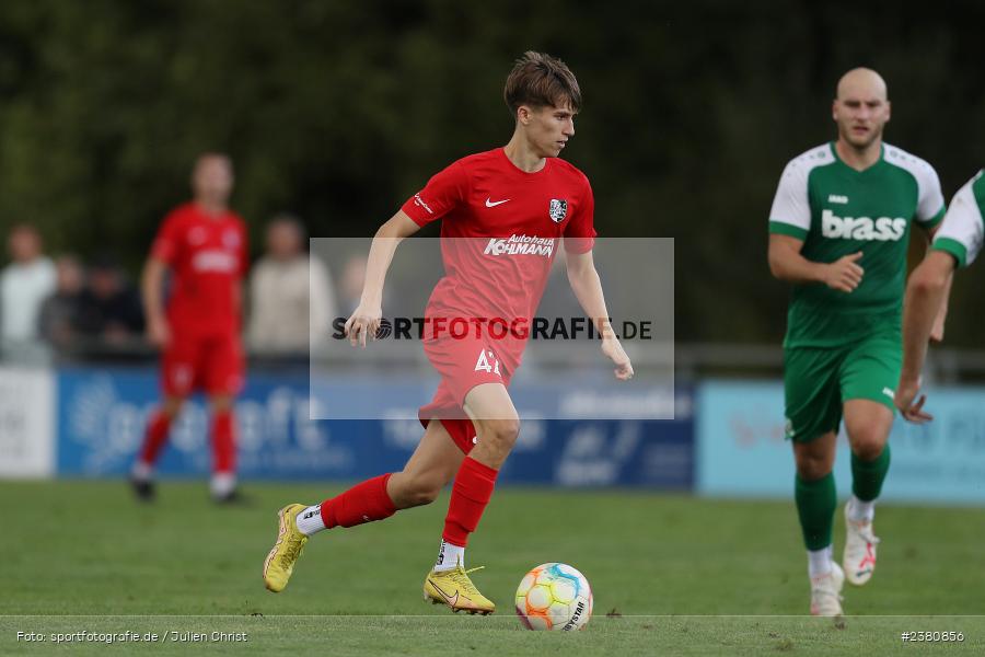 Cornelius Hock, Sportgelände, Karlburg, 23.09.2023, sport, action, BFV, Fussball, Saison 2023/2024, 12. Spieltag, Landesliga Nordwest, TUS, TSV, TuS Aschaffenburg-Leider, TSV Karlburg - Bild-ID: 2380856