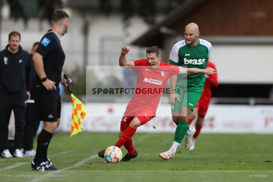 Sebastian Fries, Sportgelände, Karlburg, 23.09.2023, sport, action, BFV, Fussball, Saison 2023/2024, 12. Spieltag, Landesliga Nordwest, TUS, TSV, TuS Aschaffenburg-Leider, TSV Karlburg - Bild-ID: 2380860