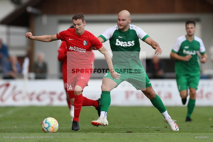 Sebastian Fries, Sportgelände, Karlburg, 23.09.2023, sport, action, BFV, Fussball, Saison 2023/2024, 12. Spieltag, Landesliga Nordwest, TUS, TSV, TuS Aschaffenburg-Leider, TSV Karlburg - Bild-ID: 2380861