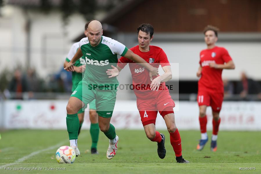 Marvin Sauerwein, Sportgelände, Karlburg, 23.09.2023, sport, action, BFV, Fussball, Saison 2023/2024, 12. Spieltag, Landesliga Nordwest, TUS, TSV, TuS Aschaffenburg-Leider, TSV Karlburg - Bild-ID: 2380875 Marvin Sauerwein, Sportgelände, Karlburg, 23.09.2023, sport, action, BFV, Fussball, Saison 2023/2024, 12. Spieltag, Landesliga Nordwest, TUS, TSV, TuS Aschaffenburg-Leider, TSV Karlburg - Bild-ID: 2380875