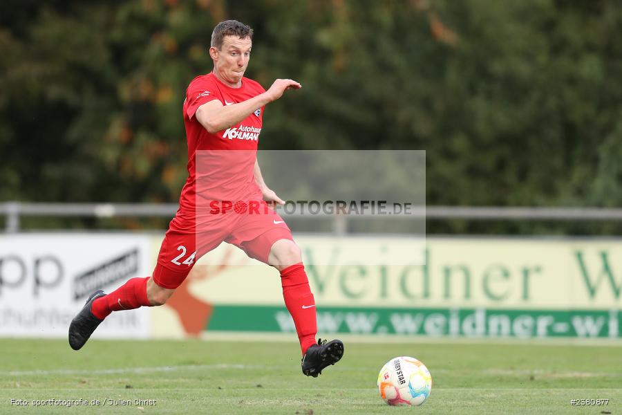 Sebastian Fries, Sportgelände, Karlburg, 23.09.2023, sport, action, BFV, Fussball, Saison 2023/2024, 12. Spieltag, Landesliga Nordwest, TUS, TSV, TuS Aschaffenburg-Leider, TSV Karlburg - Bild-ID: 2380877 Sebastian Fries, Sportgelände, Karlburg, 23.09.2023, sport, action, BFV, Fussball, Saison 2023/2024, 12. Spieltag, Landesliga Nordwest, TUS, TSV, TuS Aschaffenburg-Leider, TSV Karlburg - Bild-ID: 2380877