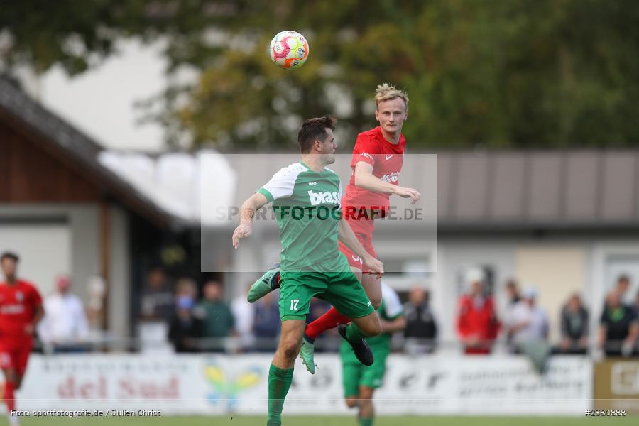 Marco Kunzmann, Sportgelände, Karlburg, 23.09.2023, sport, action, BFV, Fussball, Saison 2023/2024, 12. Spieltag, Landesliga Nordwest, TUS, TSV, TuS Aschaffenburg-Leider, TSV Karlburg - Bild-ID: 2380888 Marco Kunzmann, Sportgelände, Karlburg, 23.09.2023, sport, action, BFV, Fussball, Saison 2023/2024, 12. Spieltag, Landesliga Nordwest, TUS, TSV, TuS Aschaffenburg-Leider, TSV Karlburg - Bild-ID: 2380888