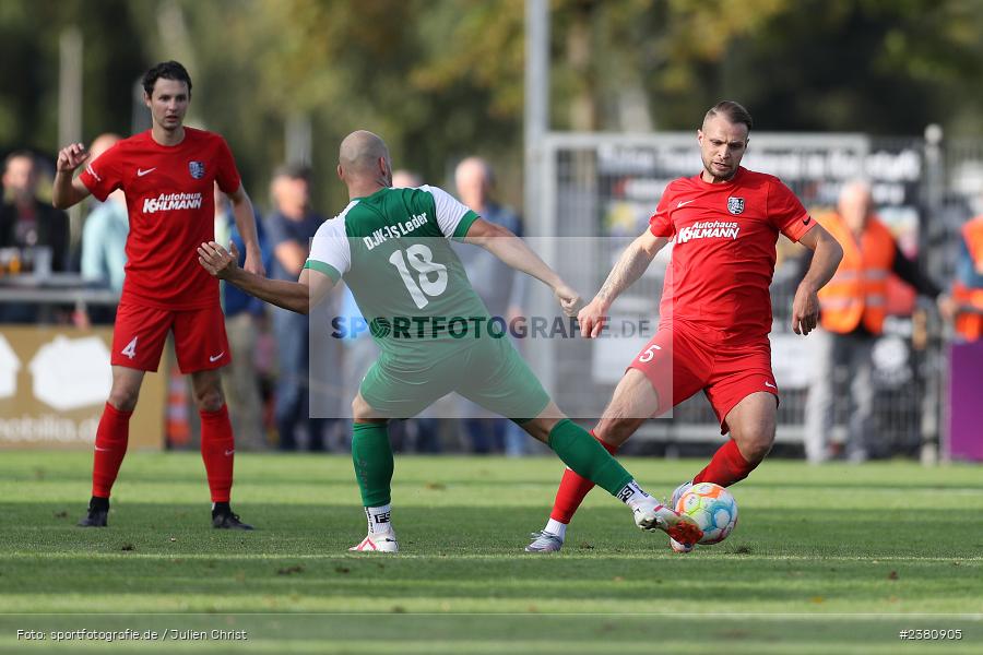 Marvin Schramm, Sportgelände, Karlburg, 23.09.2023, sport, action, BFV, Fussball, Saison 2023/2024, 12. Spieltag, Landesliga Nordwest, TUS, TSV, TuS Aschaffenburg-Leider, TSV Karlburg - Bild-ID: 2380905