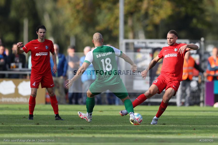 Marvin Schramm, Sportgelände, Karlburg, 23.09.2023, sport, action, BFV, Fussball, Saison 2023/2024, 12. Spieltag, Landesliga Nordwest, TUS, TSV, TuS Aschaffenburg-Leider, TSV Karlburg - Bild-ID: 2380906