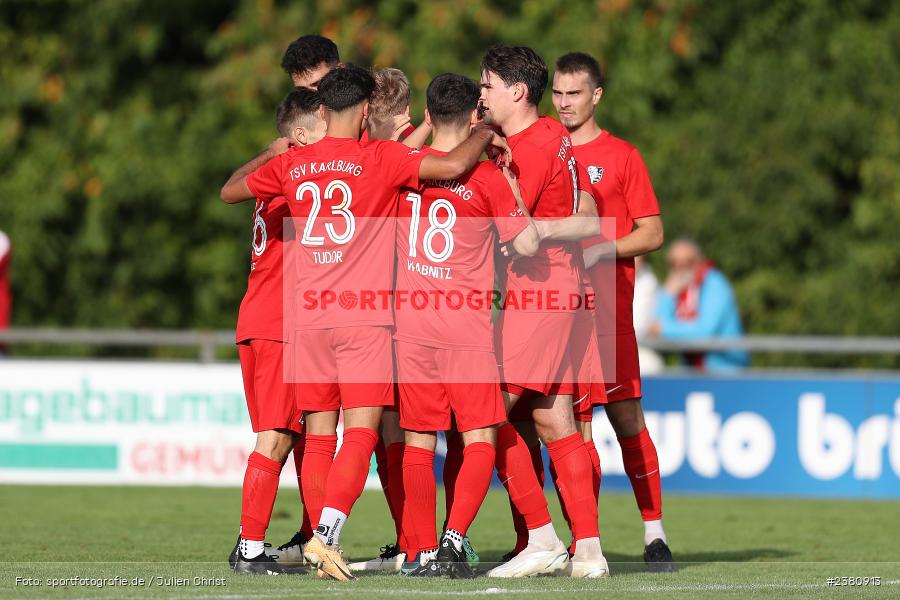 Sportgelände, Karlburg, 23.09.2023, sport, action, BFV, Fussball, Saison 2023/2024, 12. Spieltag, Landesliga Nordwest, TUS, TSV, TuS Aschaffenburg-Leider, TSV Karlburg - Bild-ID: 2380913