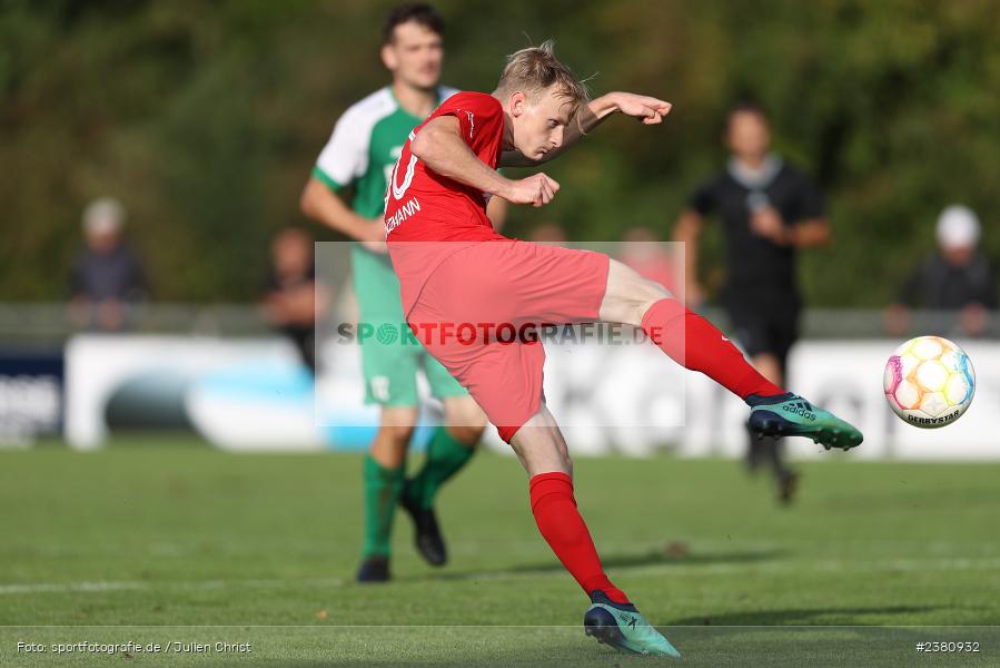 Marco Kunzmann, Sportgelände, Karlburg, 23.09.2023, sport, action, BFV, Fussball, Saison 2023/2024, 12. Spieltag, Landesliga Nordwest, TUS, TSV, TuS Aschaffenburg-Leider, TSV Karlburg - Bild-ID: 2380932 Marco Kunzmann, Sportgelände, Karlburg, 23.09.2023, sport, action, BFV, Fussball, Saison 2023/2024, 12. Spieltag, Landesliga Nordwest, TUS, TSV, TuS Aschaffenburg-Leider, TSV Karlburg - Bild-ID: 2380932