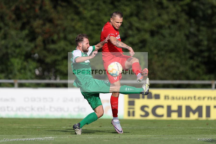 Marvin Schramm, Sportgelände, Karlburg, 23.09.2023, sport, action, BFV, Fussball, Saison 2023/2024, 12. Spieltag, Landesliga Nordwest, TUS, TSV, TuS Aschaffenburg-Leider, TSV Karlburg - Bild-ID: 2380950