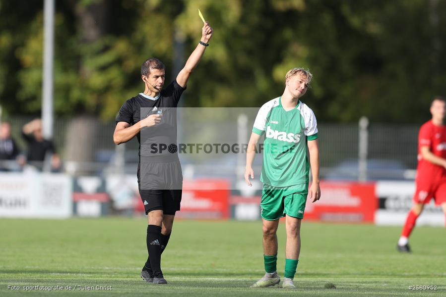 Peter Haas, Sportgelände, Karlburg, 23.09.2023, sport, action, BFV, Fussball, Saison 2023/2024, 12. Spieltag, Landesliga Nordwest, TUS, TSV, TuS Aschaffenburg-Leider, TSV Karlburg - Bild-ID: 2380952