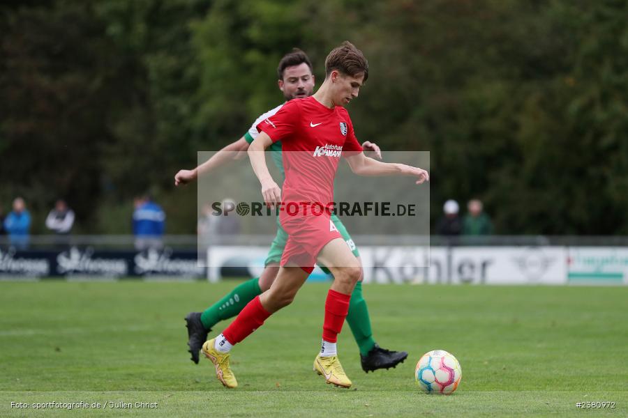 Cornelius Hock, Sportgelände, Karlburg, 23.09.2023, sport, action, BFV, Fussball, Saison 2023/2024, 12. Spieltag, Landesliga Nordwest, TUS, TSV, TuS Aschaffenburg-Leider, TSV Karlburg - Bild-ID: 2380972
