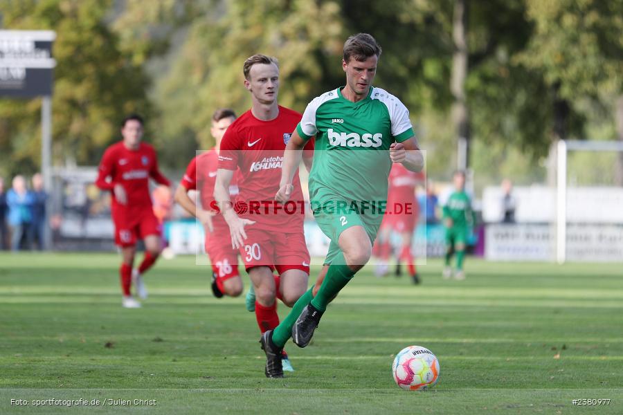 Philipp Fischer, Sportgelände, Karlburg, 23.09.2023, sport, action, BFV, Fussball, Saison 2023/2024, 12. Spieltag, Landesliga Nordwest, TUS, TSV, TuS Aschaffenburg-Leider, TSV Karlburg - Bild-ID: 2380977 Philipp Fischer, Sportgelände, Karlburg, 23.09.2023, sport, action, BFV, Fussball, Saison 2023/2024, 12. Spieltag, Landesliga Nordwest, TUS, TSV, TuS Aschaffenburg-Leider, TSV Karlburg - Bild-ID: 2380977