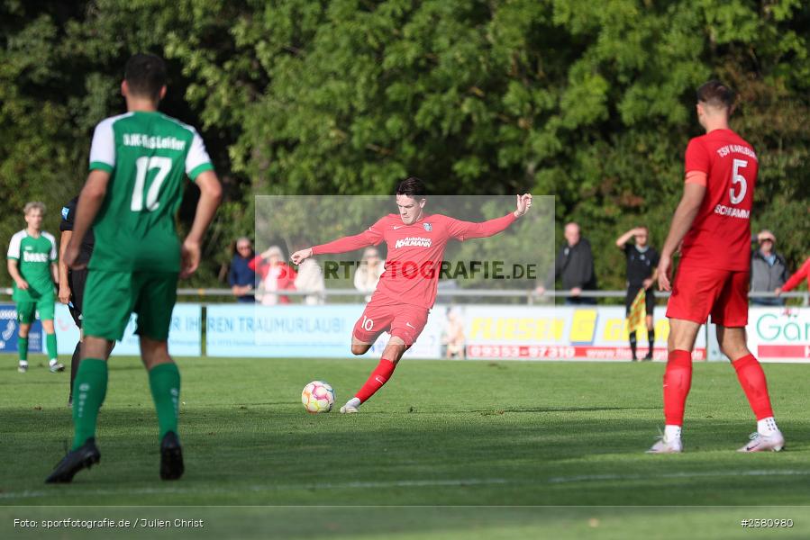 Jan Martin, Sportgelände, Karlburg, 23.09.2023, sport, action, BFV, Fussball, Saison 2023/2024, 12. Spieltag, Landesliga Nordwest, TUS, TSV, TuS Aschaffenburg-Leider, TSV Karlburg - Bild-ID: 2380980 Jan Martin, Sportgelände, Karlburg, 23.09.2023, sport, action, BFV, Fussball, Saison 2023/2024, 12. Spieltag, Landesliga Nordwest, TUS, TSV, TuS Aschaffenburg-Leider, TSV Karlburg - Bild-ID: 2380980
