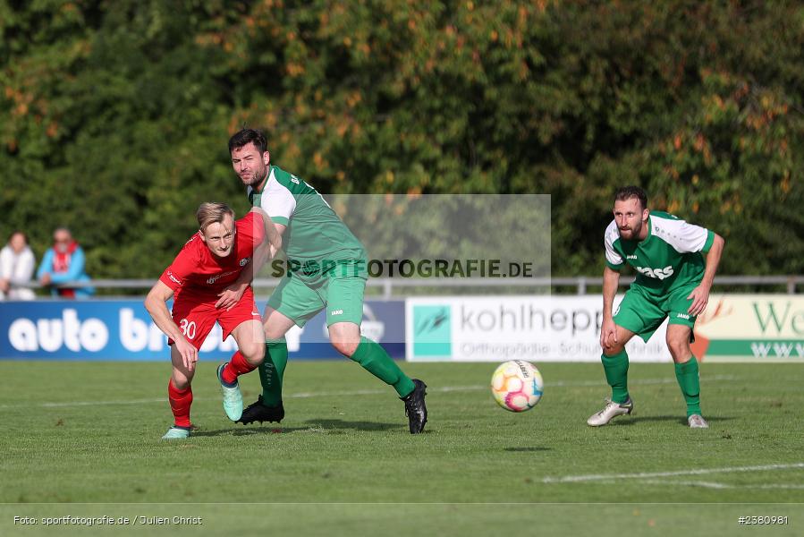 Marco Kunzmann, Sportgelände, Karlburg, 23.09.2023, sport, action, BFV, Fussball, Saison 2023/2024, 12. Spieltag, Landesliga Nordwest, TUS, TSV, TuS Aschaffenburg-Leider, TSV Karlburg - Bild-ID: 2380981 Marco Kunzmann, Sportgelände, Karlburg, 23.09.2023, sport, action, BFV, Fussball, Saison 2023/2024, 12. Spieltag, Landesliga Nordwest, TUS, TSV, TuS Aschaffenburg-Leider, TSV Karlburg - Bild-ID: 2380981