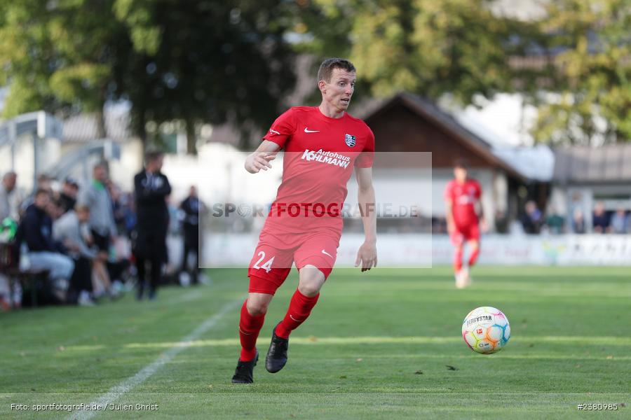 Sebastian Fries, Sportgelände, Karlburg, 23.09.2023, sport, action, BFV, Fussball, Saison 2023/2024, 12. Spieltag, Landesliga Nordwest, TUS, TSV, TuS Aschaffenburg-Leider, TSV Karlburg - Bild-ID: 2380985 Sebastian Fries, Sportgelände, Karlburg, 23.09.2023, sport, action, BFV, Fussball, Saison 2023/2024, 12. Spieltag, Landesliga Nordwest, TUS, TSV, TuS Aschaffenburg-Leider, TSV Karlburg - Bild-ID: 2380985