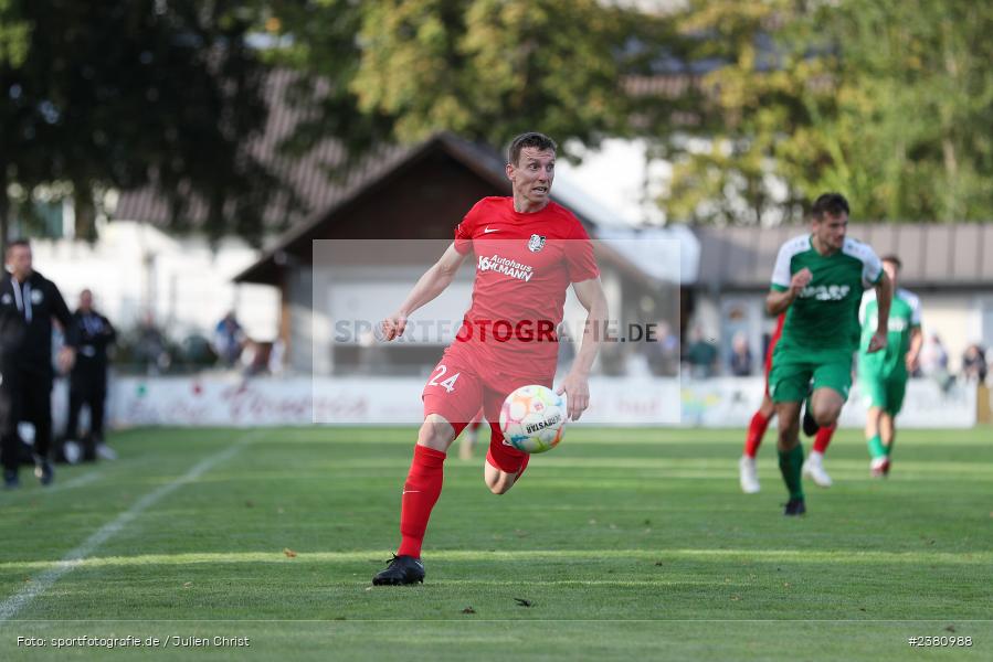 Sebastian Fries, Sportgelände, Karlburg, 23.09.2023, sport, action, BFV, Fussball, Saison 2023/2024, 12. Spieltag, Landesliga Nordwest, TUS, TSV, TuS Aschaffenburg-Leider, TSV Karlburg - Bild-ID: 2380988 Sebastian Fries, Sportgelände, Karlburg, 23.09.2023, sport, action, BFV, Fussball, Saison 2023/2024, 12. Spieltag, Landesliga Nordwest, TUS, TSV, TuS Aschaffenburg-Leider, TSV Karlburg - Bild-ID: 2380988