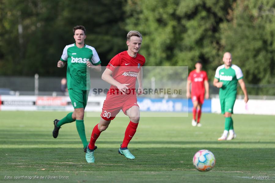 Marco Kunzmann, Sportgelände, Karlburg, 23.09.2023, sport, action, BFV, Fussball, Saison 2023/2024, 12. Spieltag, Landesliga Nordwest, TUS, TSV, TuS Aschaffenburg-Leider, TSV Karlburg - Bild-ID: 2380990 Marco Kunzmann, Sportgelände, Karlburg, 23.09.2023, sport, action, BFV, Fussball, Saison 2023/2024, 12. Spieltag, Landesliga Nordwest, TUS, TSV, TuS Aschaffenburg-Leider, TSV Karlburg - Bild-ID: 2380990