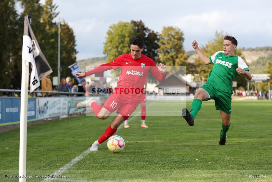 Jan Martin, Sportgelände, Karlburg, 23.09.2023, sport, action, BFV, Fussball, Saison 2023/2024, 12. Spieltag, Landesliga Nordwest, TUS, TSV, TuS Aschaffenburg-Leider, TSV Karlburg - Bild-ID: 2380994