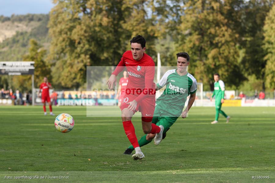 Jan Martin, Sportgelände, Karlburg, 23.09.2023, sport, action, BFV, Fussball, Saison 2023/2024, 12. Spieltag, Landesliga Nordwest, TUS, TSV, TuS Aschaffenburg-Leider, TSV Karlburg - Bild-ID: 2380995