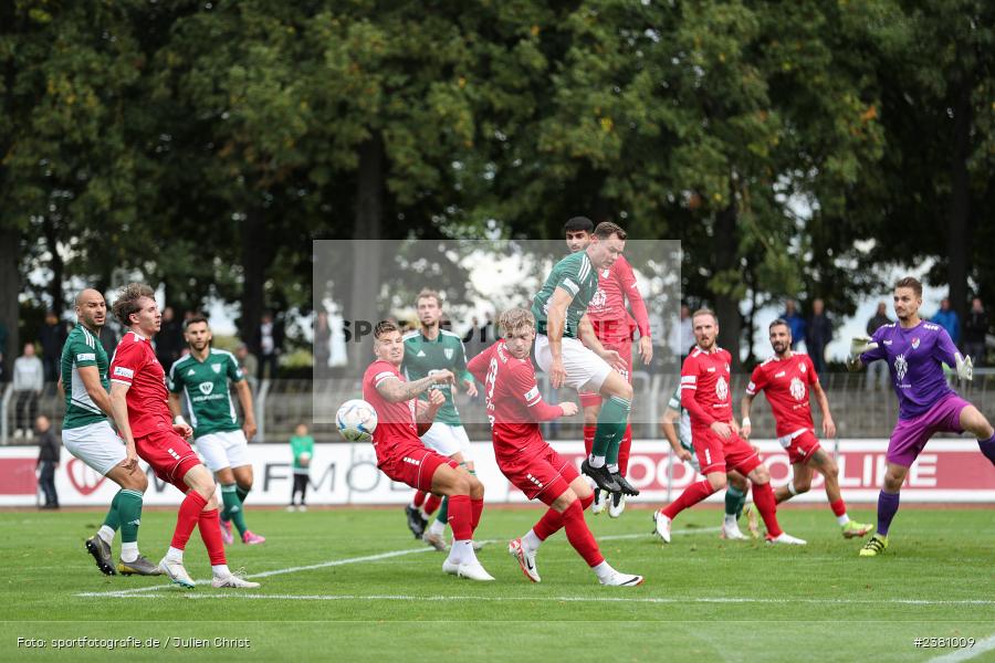 Marc Hänschke, Sachs Stadion, Schweinfurt, 23.09.2023, sport, action, BFV, Fussball, Saison 2023/2024, 11. Spieltag, Regionalliga Bayern, TGM, FCS, Türkgücü München, 1. FC Schweinfurt 1905 - Bild-ID: 2381009