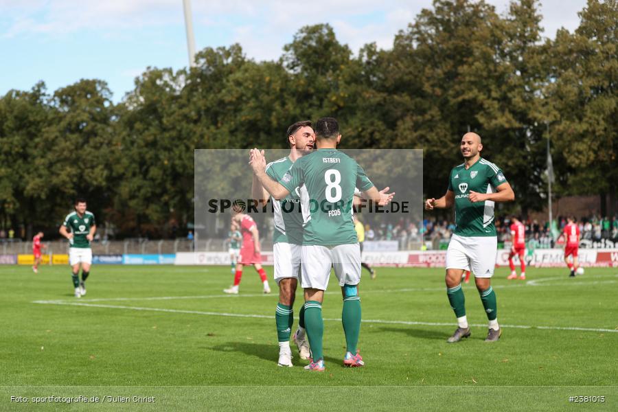Severo Sturm, Sachs Stadion, Schweinfurt, 23.09.2023, sport, action, BFV, Fussball, Saison 2023/2024, 11. Spieltag, Regionalliga Bayern, TGM, FCS, Türkgücü München, 1. FC Schweinfurt 1905 - Bild-ID: 2381013