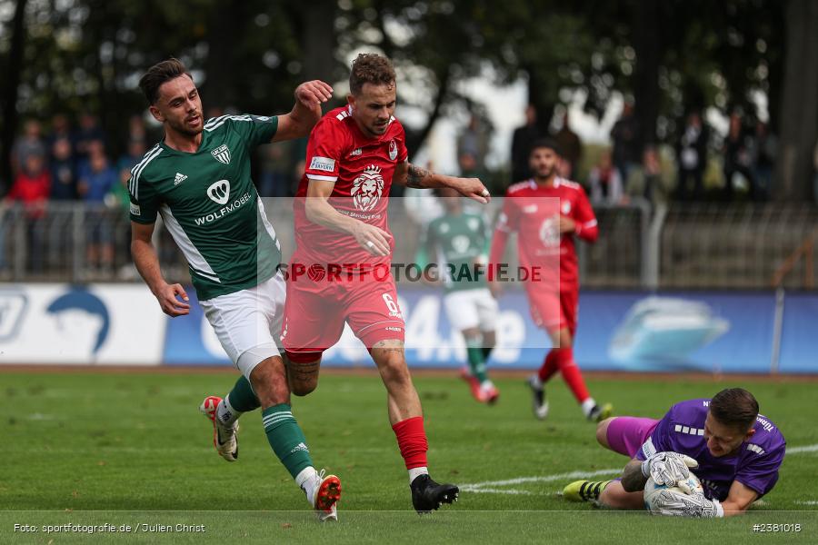 Severo Sturm, Sachs Stadion, Schweinfurt, 23.09.2023, sport, action, BFV, Fussball, Saison 2023/2024, 11. Spieltag, Regionalliga Bayern, TGM, FCS, Türkgücü München, 1. FC Schweinfurt 1905 - Bild-ID: 2381018