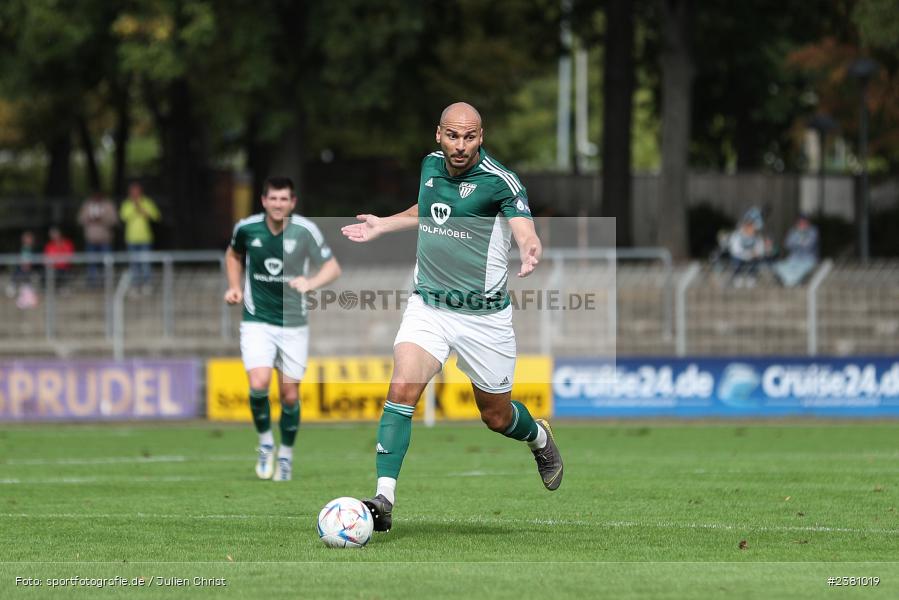 Adam Jabiri, Sachs Stadion, Schweinfurt, 23.09.2023, sport, action, BFV, Fussball, Saison 2023/2024, 11. Spieltag, Regionalliga Bayern, TGM, FCS, Türkgücü München, 1. FC Schweinfurt 1905 - Bild-ID: 2381019 Adam Jabiri, Sachs Stadion, Schweinfurt, 23.09.2023, sport, action, BFV, Fussball, Saison 2023/2024, 11. Spieltag, Regionalliga Bayern, TGM, FCS, Türkgücü München, 1. FC Schweinfurt 1905 - Bild-ID: 2381019