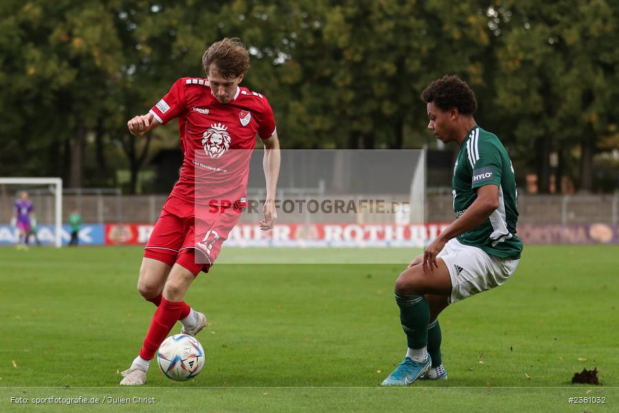 Benedict Laverty, Sachs Stadion, Schweinfurt, 23.09.2023, sport, action, BFV, Fussball, Saison 2023/2024, 11. Spieltag, Regionalliga Bayern, TGM, FCS, Türkgücü München, 1. FC Schweinfurt 1905 - Bild-ID: 2381032