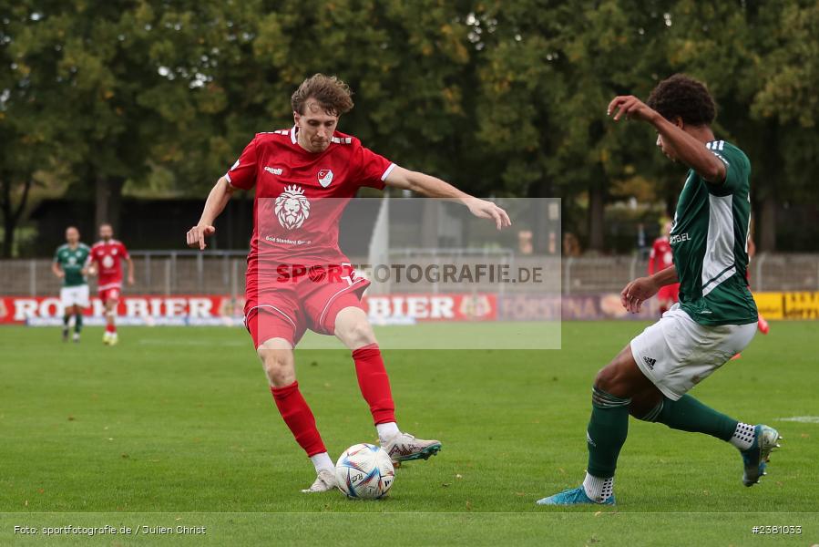 Benedict Laverty, Sachs Stadion, Schweinfurt, 23.09.2023, sport, action, BFV, Fussball, Saison 2023/2024, 11. Spieltag, Regionalliga Bayern, TGM, FCS, Türkgücü München, 1. FC Schweinfurt 1905 - Bild-ID: 2381033