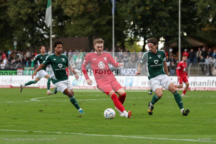 Stefan Maderer, Sachs Stadion, Schweinfurt, 23.09.2023, sport, action, BFV, Fussball, Saison 2023/2024, 11. Spieltag, Regionalliga Bayern, TGM, FCS, Türkgücü München, 1. FC Schweinfurt 1905 - Bild-ID: 2381036