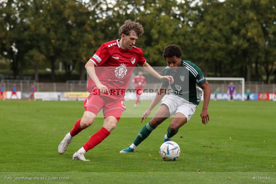 Benedict Laverty, Sachs Stadion, Schweinfurt, 23.09.2023, sport, action, BFV, Fussball, Saison 2023/2024, 11. Spieltag, Regionalliga Bayern, TGM, FCS, Türkgücü München, 1. FC Schweinfurt 1905 - Bild-ID: 2381040