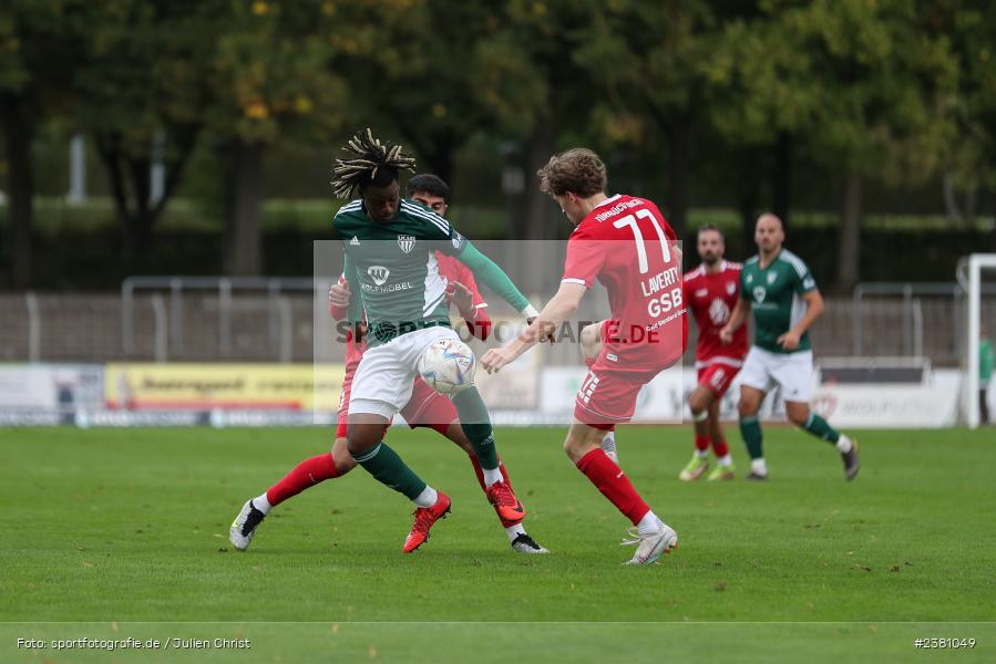 Hans Anapak-Baka, Sachs Stadion, Schweinfurt, 23.09.2023, sport, action, BFV, Fussball, Saison 2023/2024, 11. Spieltag, Regionalliga Bayern, TGM, FCS, Türkgücü München, 1. FC Schweinfurt 1905 - Bild-ID: 2381049