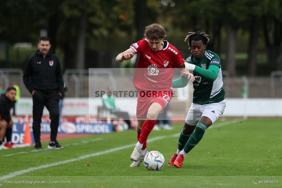 Benedict Laverty, Sachs Stadion, Schweinfurt, 23.09.2023, sport, action, BFV, Fussball, Saison 2023/2024, 11. Spieltag, Regionalliga Bayern, TGM, FCS, Türkgücü München, 1. FC Schweinfurt 1905 - Bild-ID: 2381052