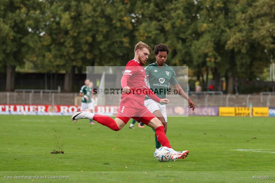 Stefan Maderer, Sachs Stadion, Schweinfurt, 23.09.2023, sport, action, BFV, Fussball, Saison 2023/2024, 11. Spieltag, Regionalliga Bayern, TGM, FCS, Türkgücü München, 1. FC Schweinfurt 1905 - Bild-ID: 2381055