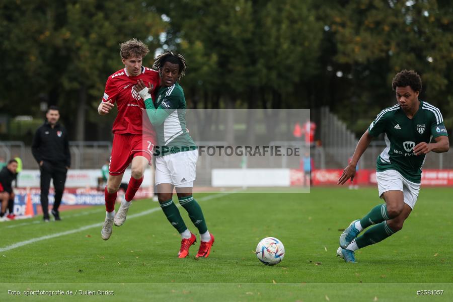 Benedict Laverty, Sachs Stadion, Schweinfurt, 23.09.2023, sport, action, BFV, Fussball, Saison 2023/2024, 11. Spieltag, Regionalliga Bayern, TGM, FCS, Türkgücü München, 1. FC Schweinfurt 1905 - Bild-ID: 2381057