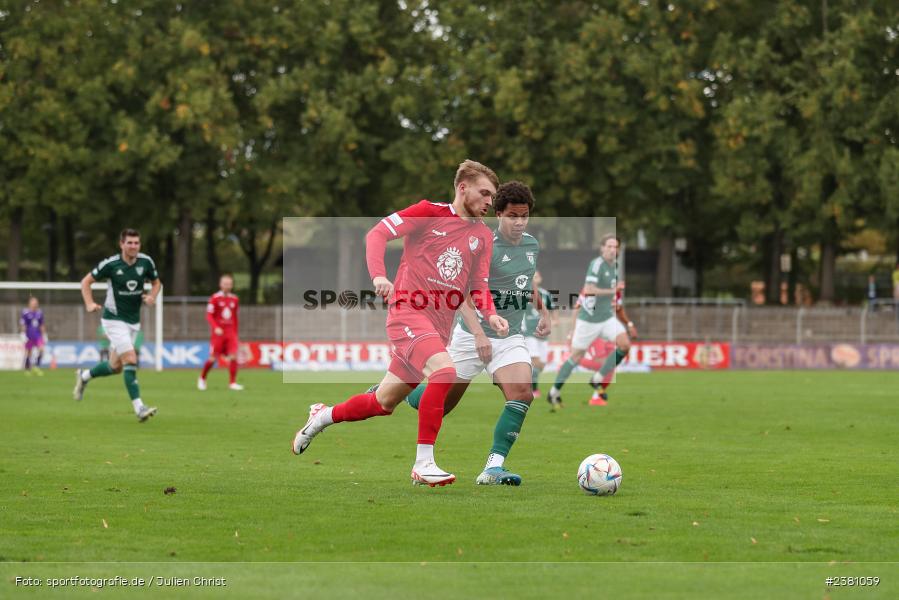 Stefan Maderer, Sachs Stadion, Schweinfurt, 23.09.2023, sport, action, BFV, Fussball, Saison 2023/2024, 11. Spieltag, Regionalliga Bayern, TGM, FCS, Türkgücü München, 1. FC Schweinfurt 1905 - Bild-ID: 2381059