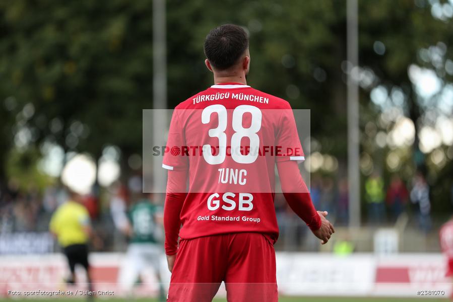 Emre Tunc, Sachs Stadion, Schweinfurt, 23.09.2023, sport, action, BFV, Fussball, Saison 2023/2024, 11. Spieltag, Regionalliga Bayern, TGM, FCS, Türkgücü München, 1. FC Schweinfurt 1905 - Bild-ID: 2381070