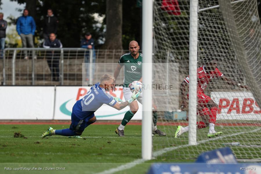 Fadhel Morou, Sachs Stadion, Schweinfurt, 23.09.2023, sport, action, BFV, Fussball, Saison 2023/2024, 11. Spieltag, Regionalliga Bayern, TGM, FCS, Türkgücü München, 1. FC Schweinfurt 1905 - Bild-ID: 2381072