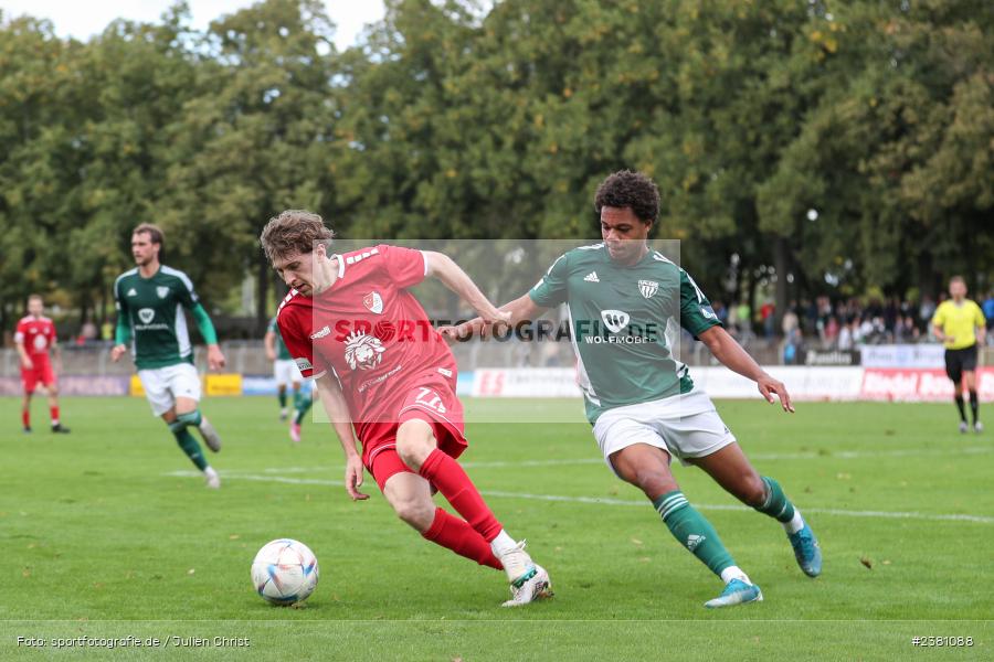 Benedict Laverty, Sachs Stadion, Schweinfurt, 23.09.2023, sport, action, BFV, Fussball, Saison 2023/2024, 11. Spieltag, Regionalliga Bayern, TGM, FCS, Türkgücü München, 1. FC Schweinfurt 1905 - Bild-ID: 2381088
